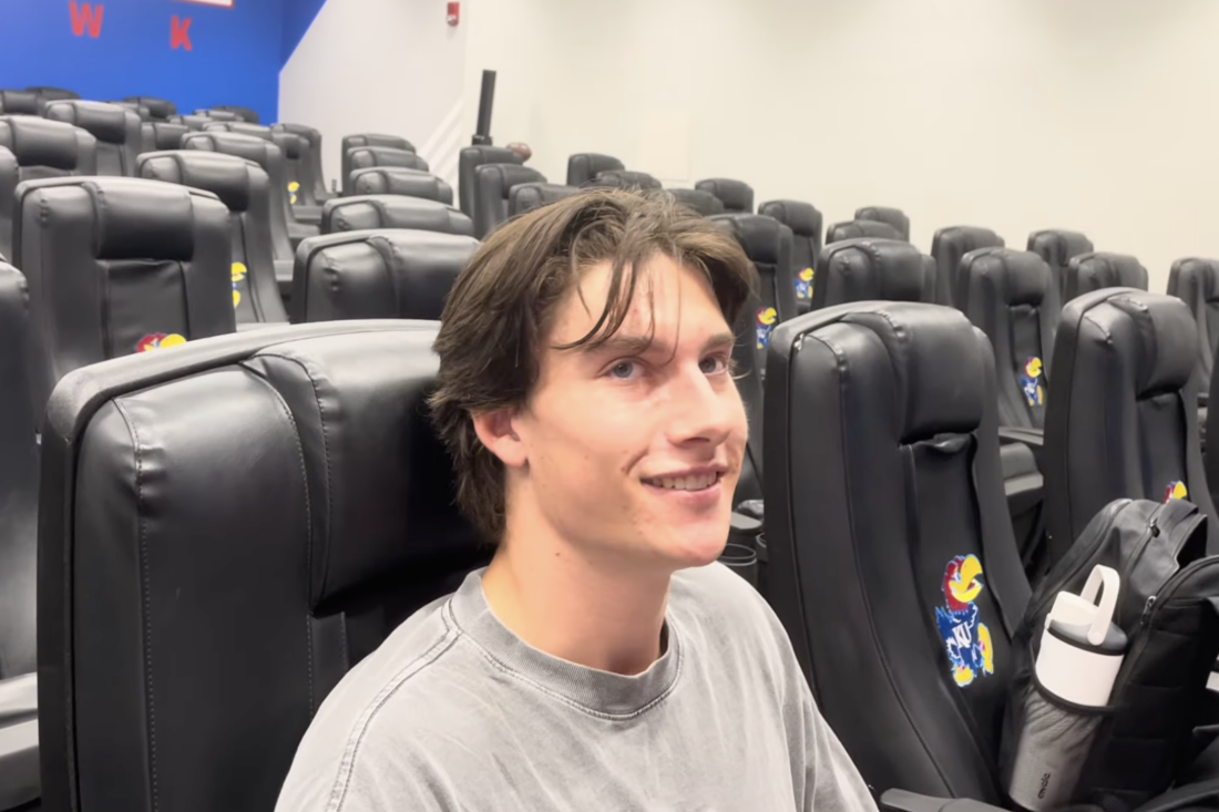 How KU’s new Australian punter Gill became an American football player